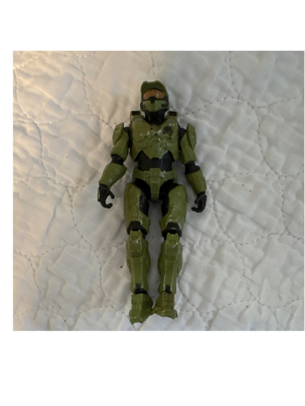 Jazwares Halo Green Black Spartan Action Figure, Plastic, 2020